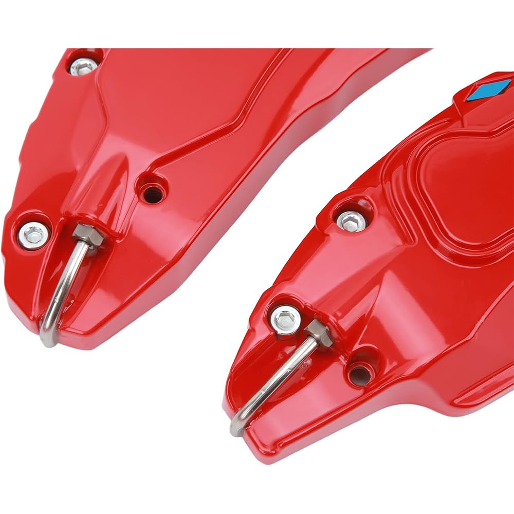 4 Piezas Cubre Pinzas de Freno para Dacia Logan MCV 2012-2020 | Protectoras para Pinza de Freno Coche Aluminio, Multifuncional Protectora Pinza Frenos, Revestimiento Protector