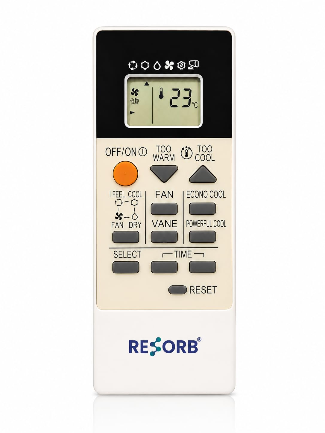 AC Remote Compatible with Mitsubishi Electric Air Conditioner Model S24TRDN2 | Replacement IR Remote for Split and Window AC with Fan Dry Timer Vane Control | White | RE 122A-image-44