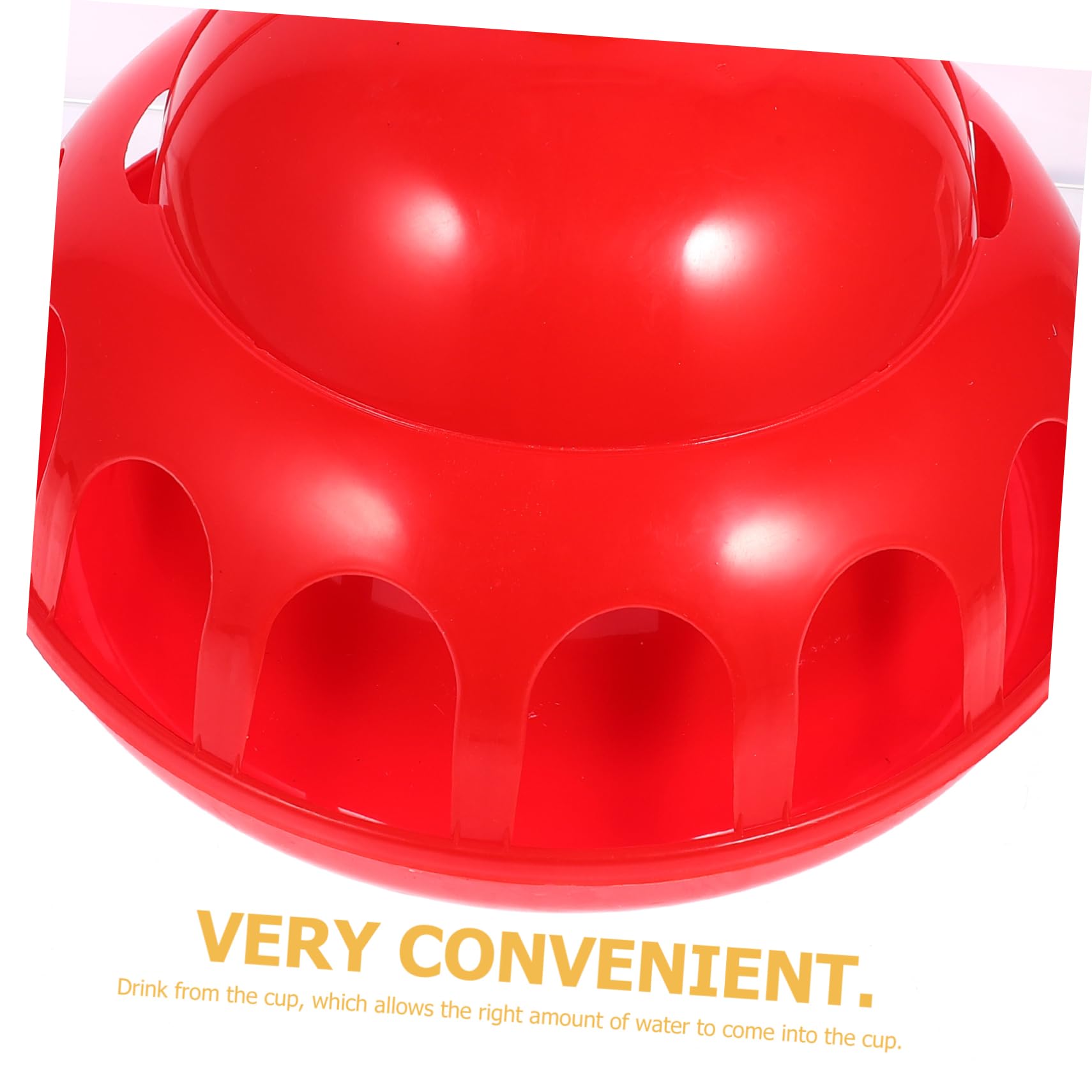 Yardwe Bebedero Automático Espesado para Aves De Corral Dispensador De Agua Fácil y Seguro para Gallinas y Codornices