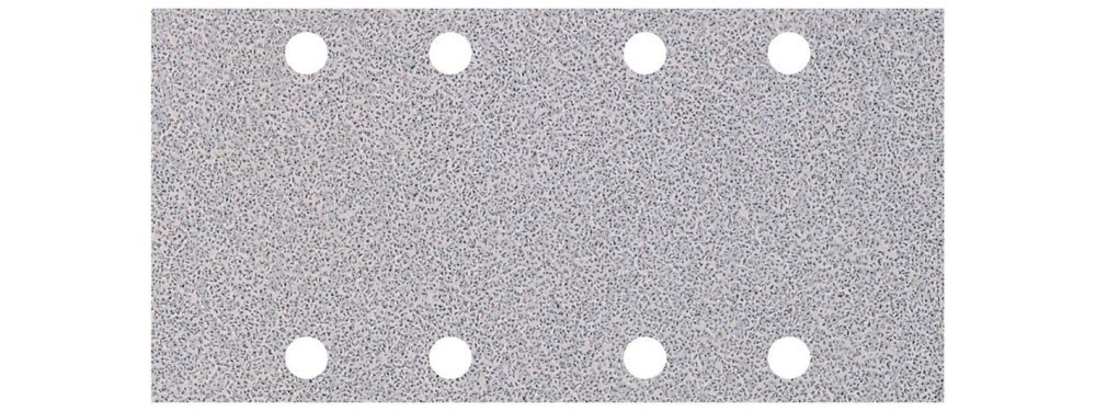 Wolfcraft 1124000 (L) hojas de lijar adhesivas, para pintura y laca/barniz, grano 180, perforadas PACK 10, silver, Grain 80 x 185 mm