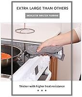 Vista 4 de Joyhalo Paquete de 4 Agarraderas para Ollas de Cocina en Liquidación, Almohadillas Térmicas para Cocina, Encimeras, Agarraderas para Ollas de Horno