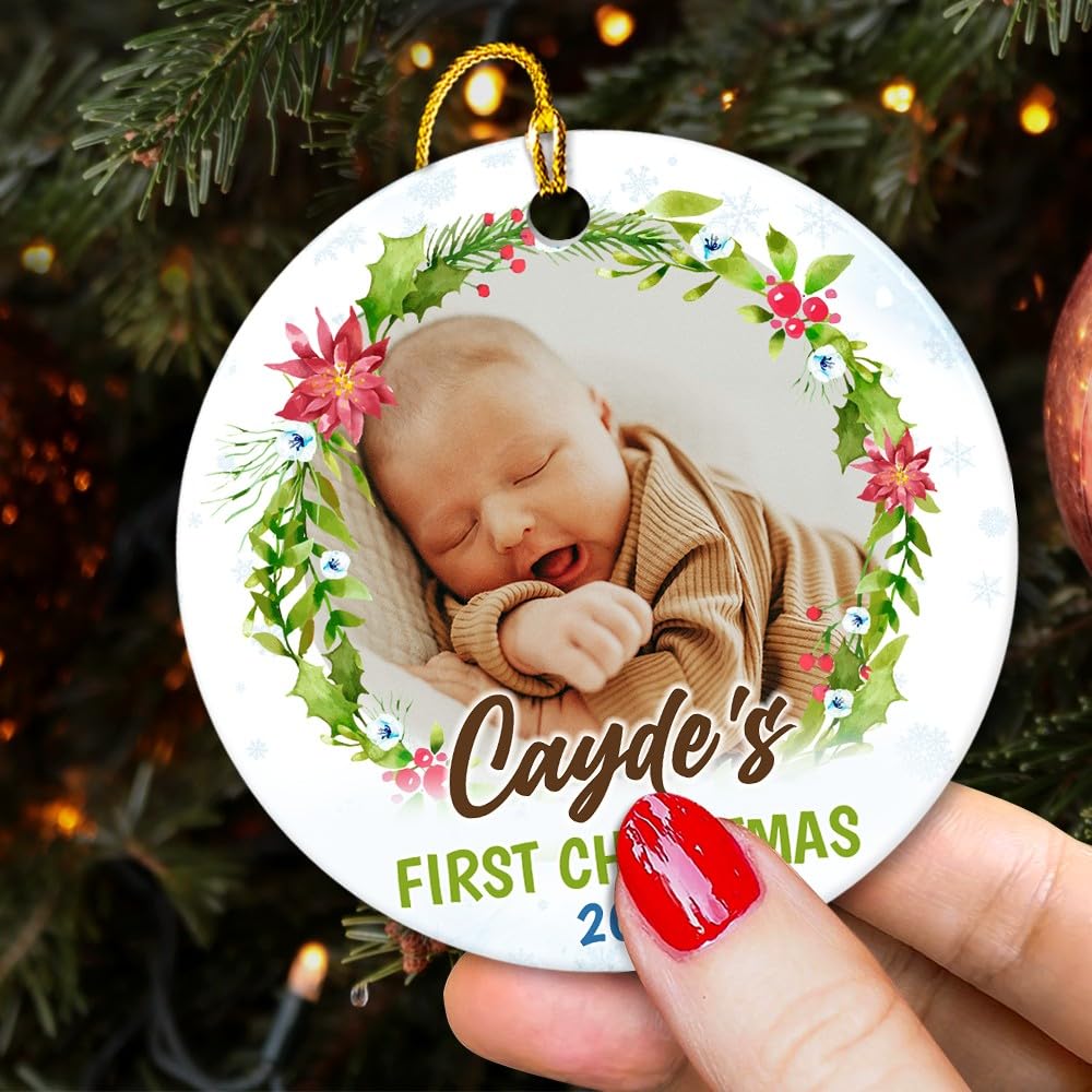Amazon.co.jp: 2023年 赤ちゃんの初めてのクリスマスオーナメント