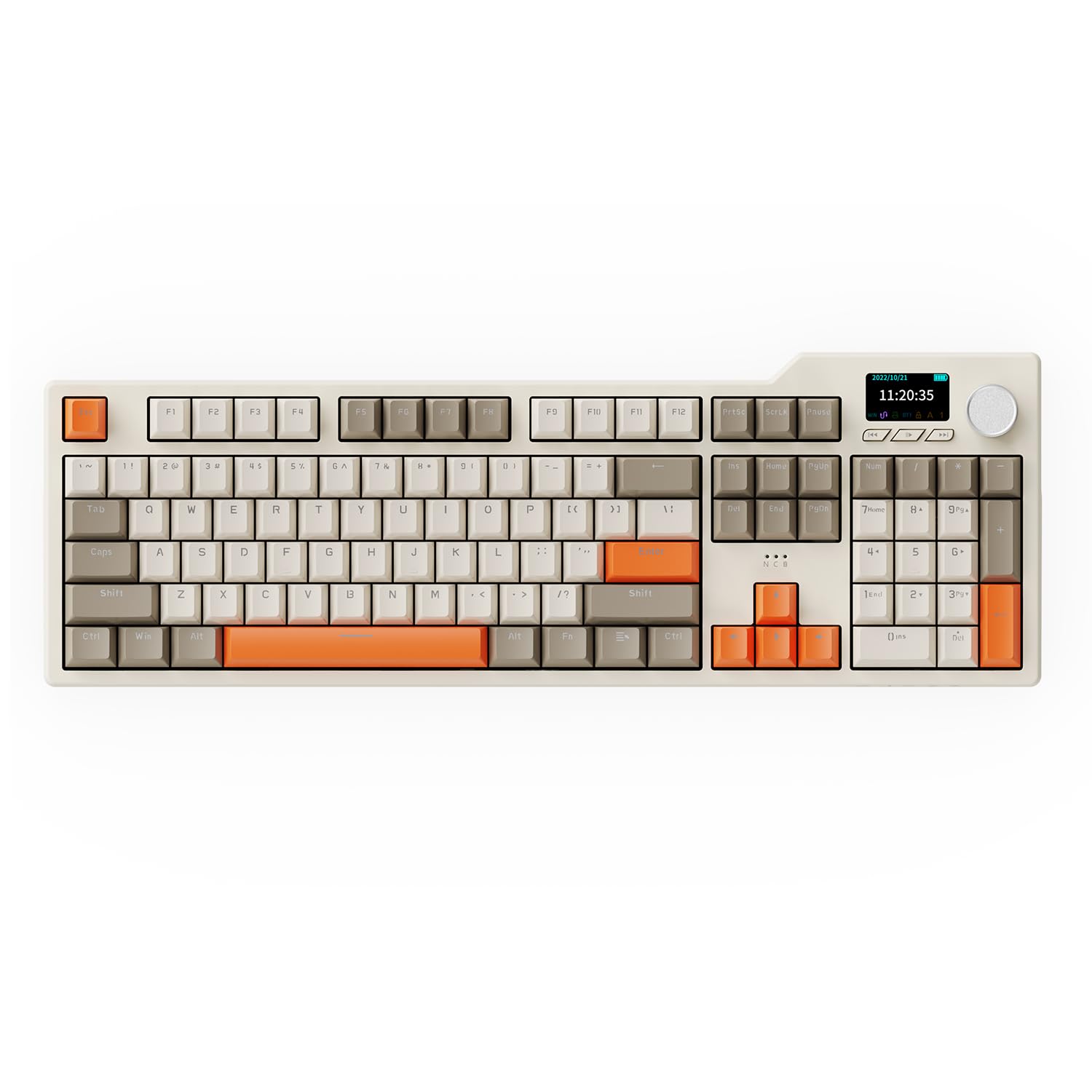 Amazon.com: NACODEX AK35I V3 104 Keys RGB Gasket Mount Mechanical