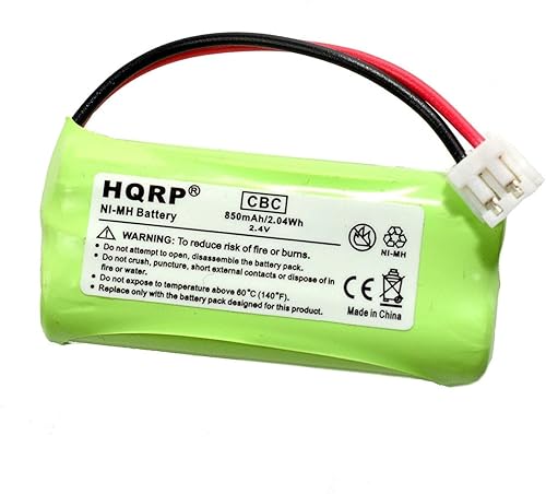 Miniatura 4 de HQRP Paquete de 2 baterías de teléfono compatibles con VTech 89-1326-00-0089-1300-00-00891326000  89-1300-01-00 de repuesto