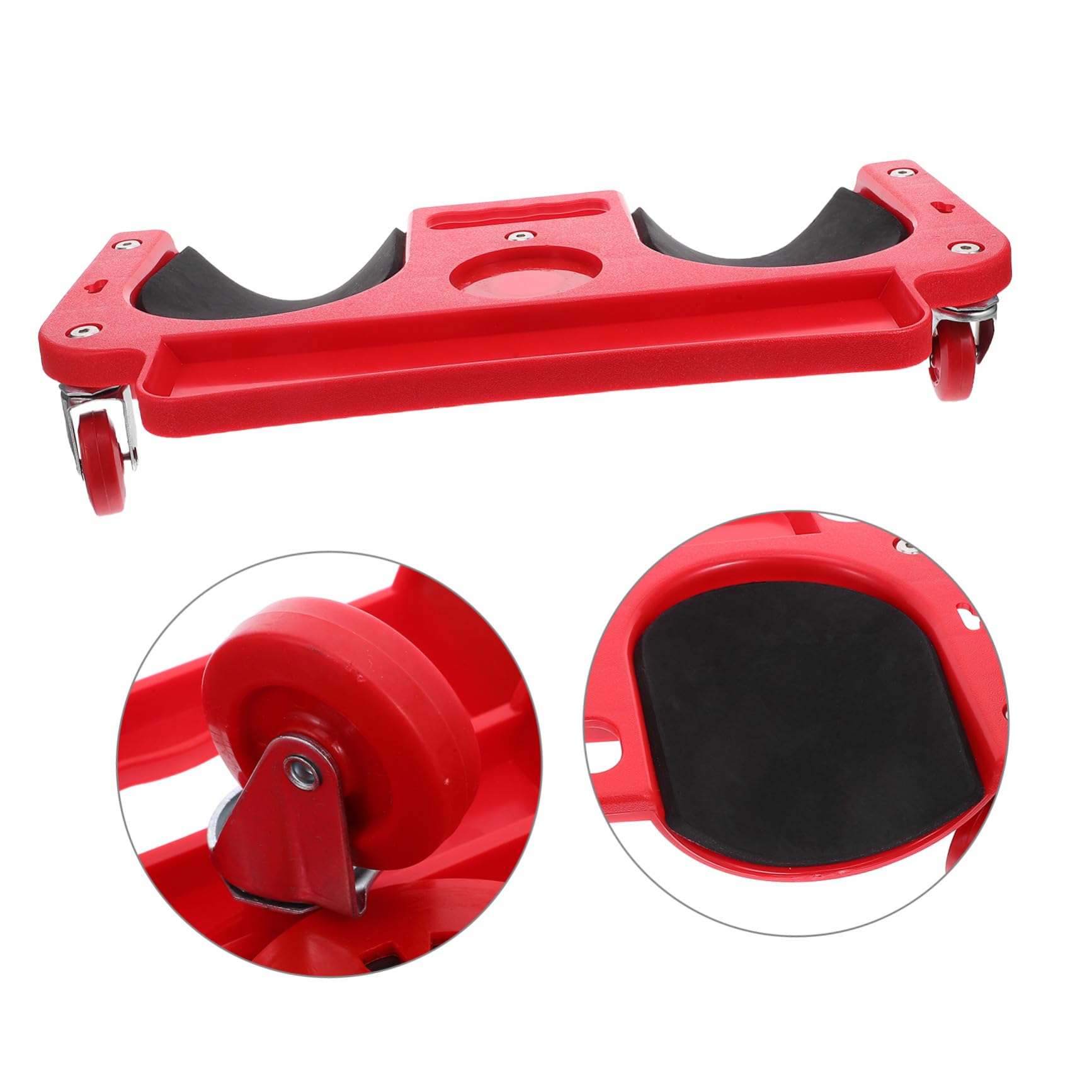 Almohadillas Rodantes Gruesas para Rodillas con Ruedas Cojín Portátil para Reparación de Coches Protección Ergonómica para Construcción y Trabajo Azulejos para Mecánicos y Talleres
