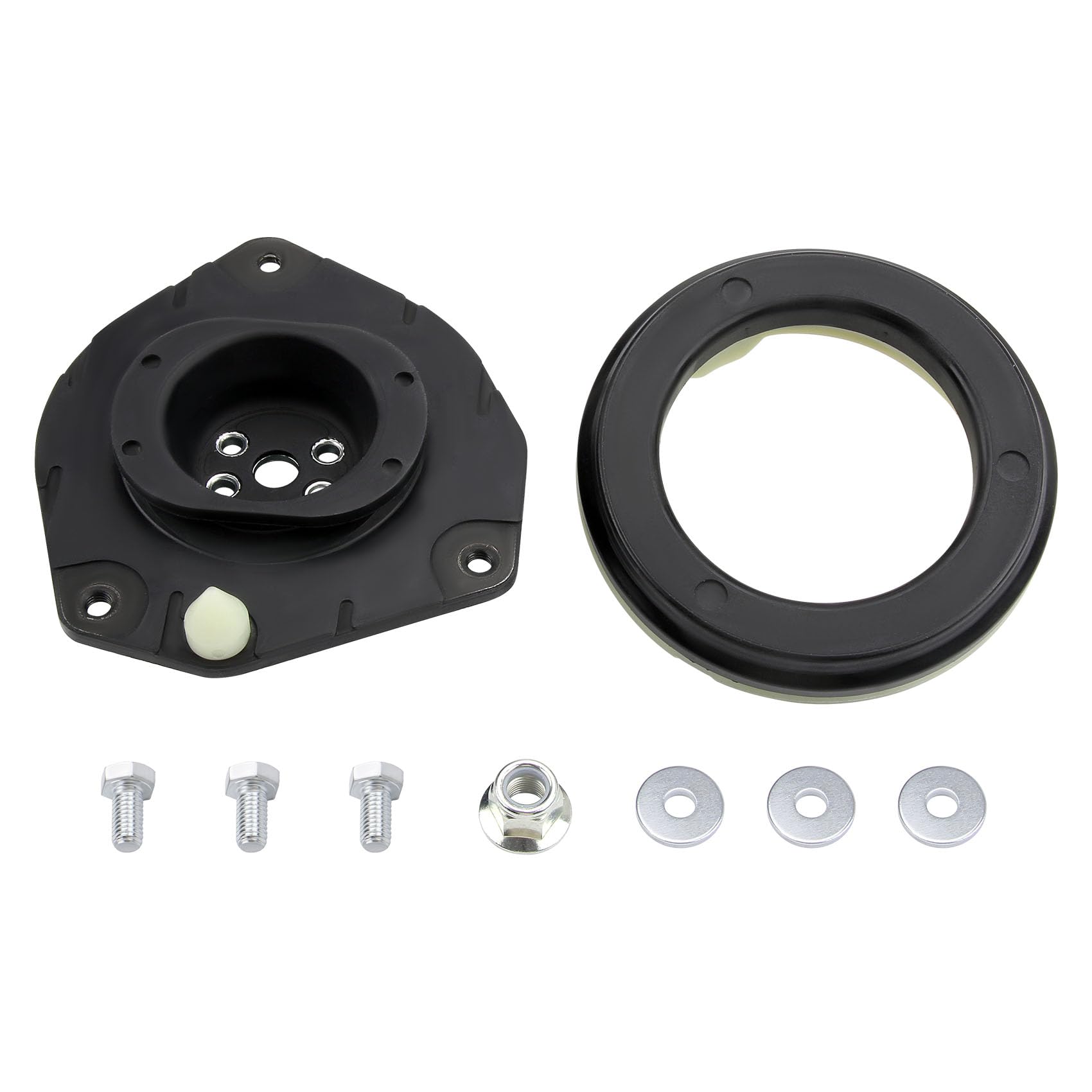 DOCAS 2x Copela de amortiguador Eje delantero,Kit reparación apoyo columna amortiguación 7701207678 7701208891 compatible para Renault Megane 2 Scenic 2 2002-2010