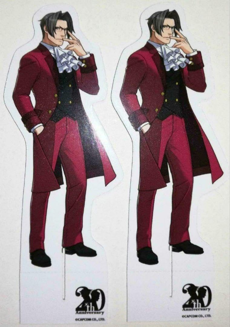 逆転裁判 パセラ コラボ 御剣怜侍 キャラスタンド 逆転裁判 パセラ キャラスタンド 御剣怜侍 みぬき - メルカリ