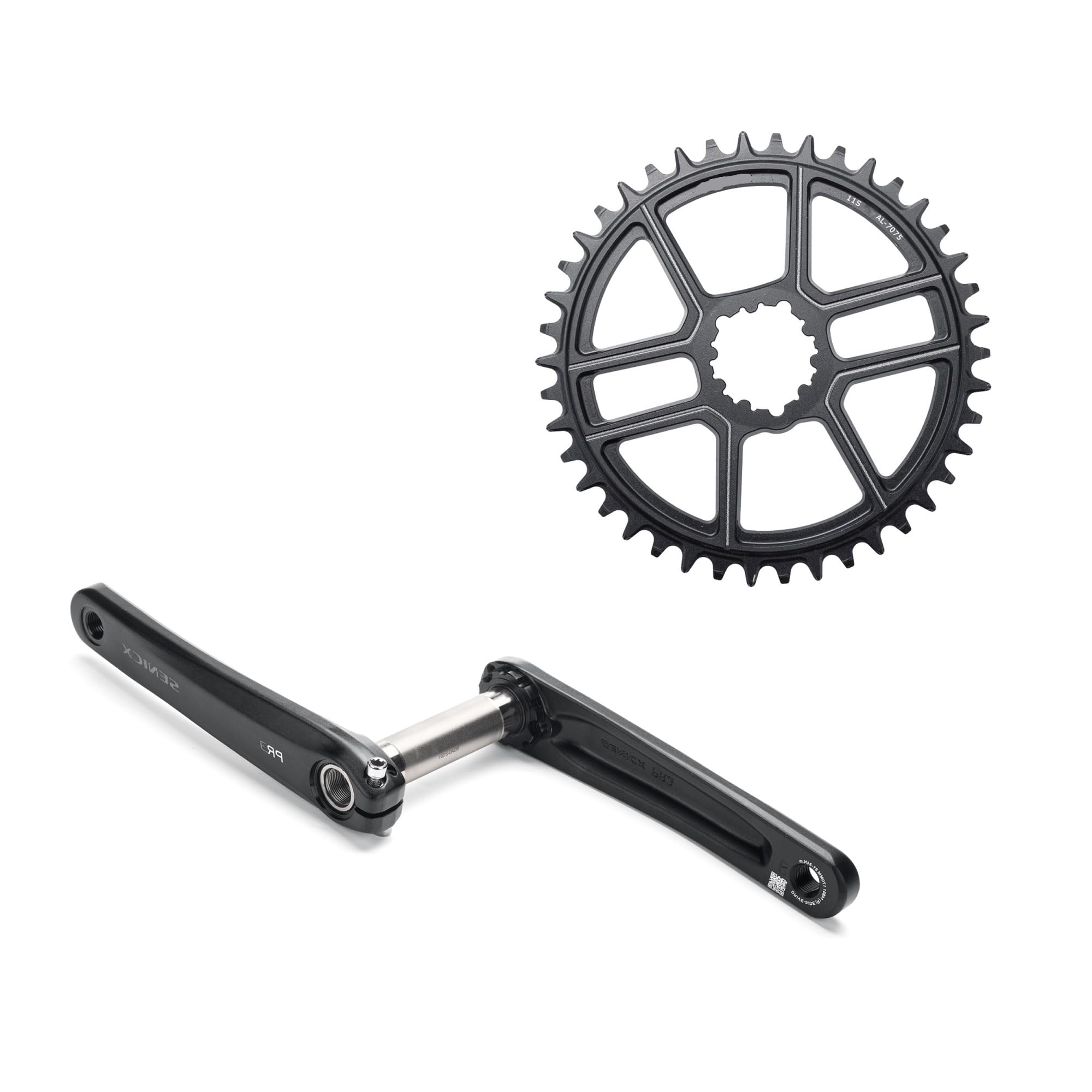 SENICX PR3 クランク 165mm　未使用 SENICX PR3 クランク 165mm 未使用 SENICX PR3 クランク 165mm 未使用