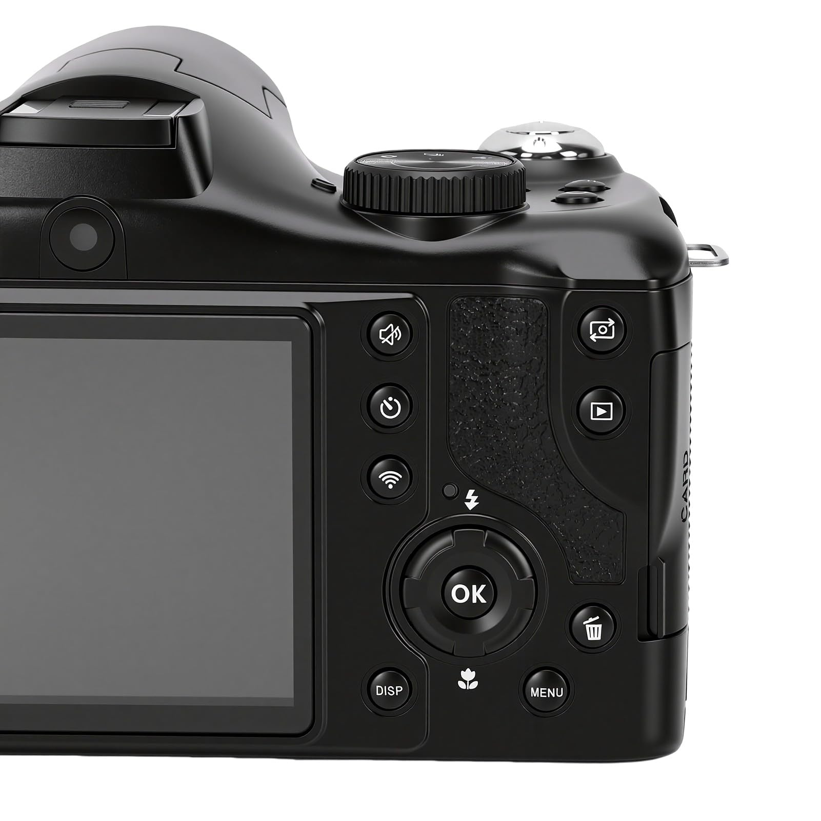 Yctze Fotocamera Digitale 75MP Video 8K Zoom 16X WiFi Mirrorless