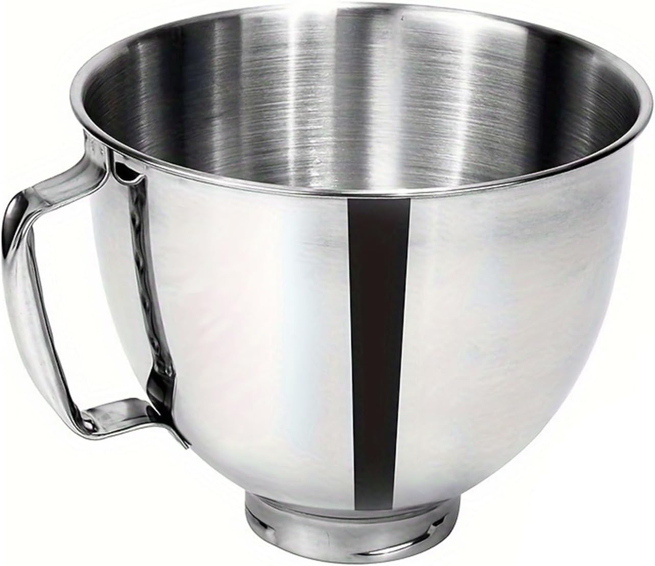 Stainless Steel Mixing Bowl,Durable,Easy-Clean,Perfect For Baking And Cooking,Mixer Accessories