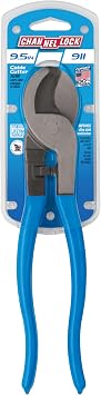 Channellock Cable Cutter 911 - High Carbon Steel Cable Cutting Tool - 9.5 In