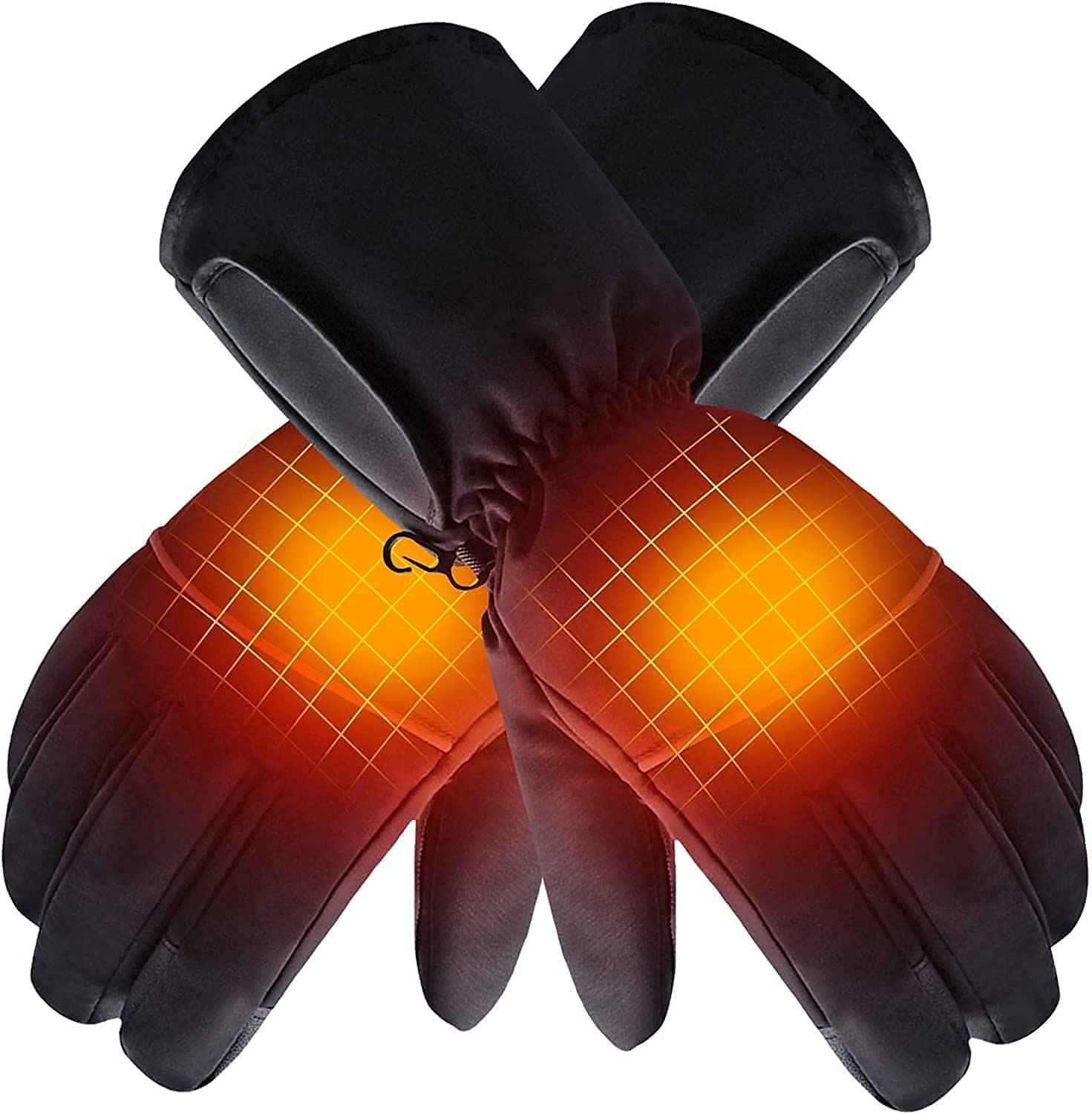 SBTXHJWCGLD Guantes térmicos eléctricos Recargables Guantes térmicos a batería, Pantalla táctil Impermeable con Aislamiento térmico para Deportes de Invierno al Aire Libre Escalada Senderismo