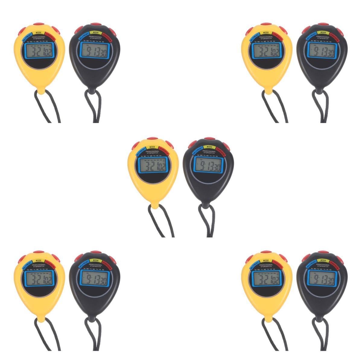 YARNOW Chronomètre D'athlétisme Minuteries Visuelles Chronomètres pour Entraîneurs Minuteur De Cuisine Minuteur Cuisine Chronomètre De Remise en Forme Articles De Sport