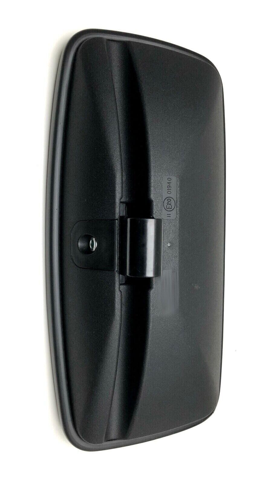 Specchietto retrovisore esterno 390 x 195 mm Ø18 – 24 mm E20 e supporto specchio per camion escavatore trattore