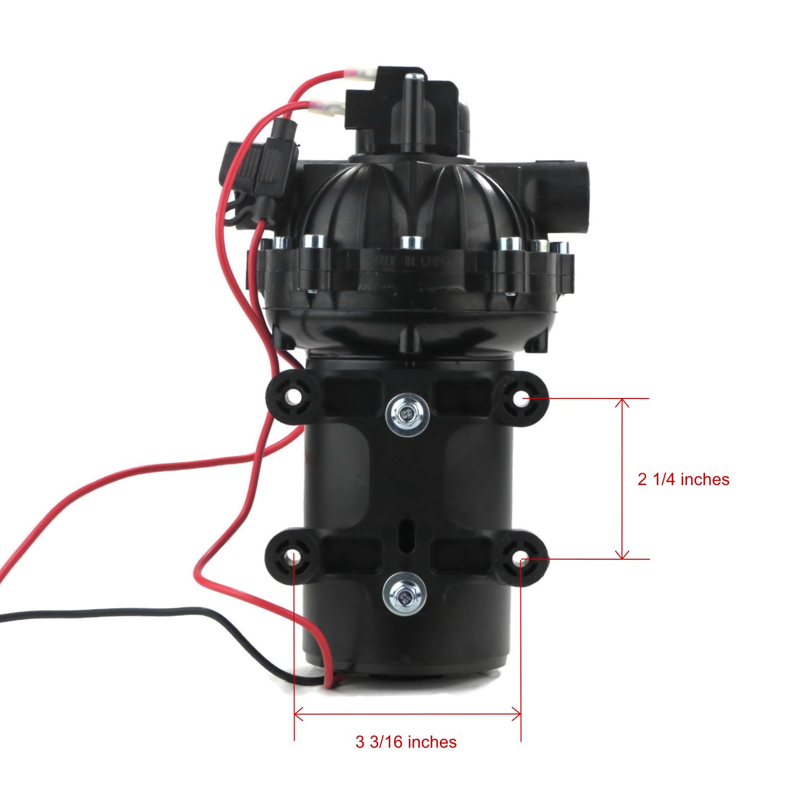 OEM | Everflo Pompe à membrane 3,0 GPM, 12 V, 60 PSI EF3000-BC, EF3000BC, 14190335