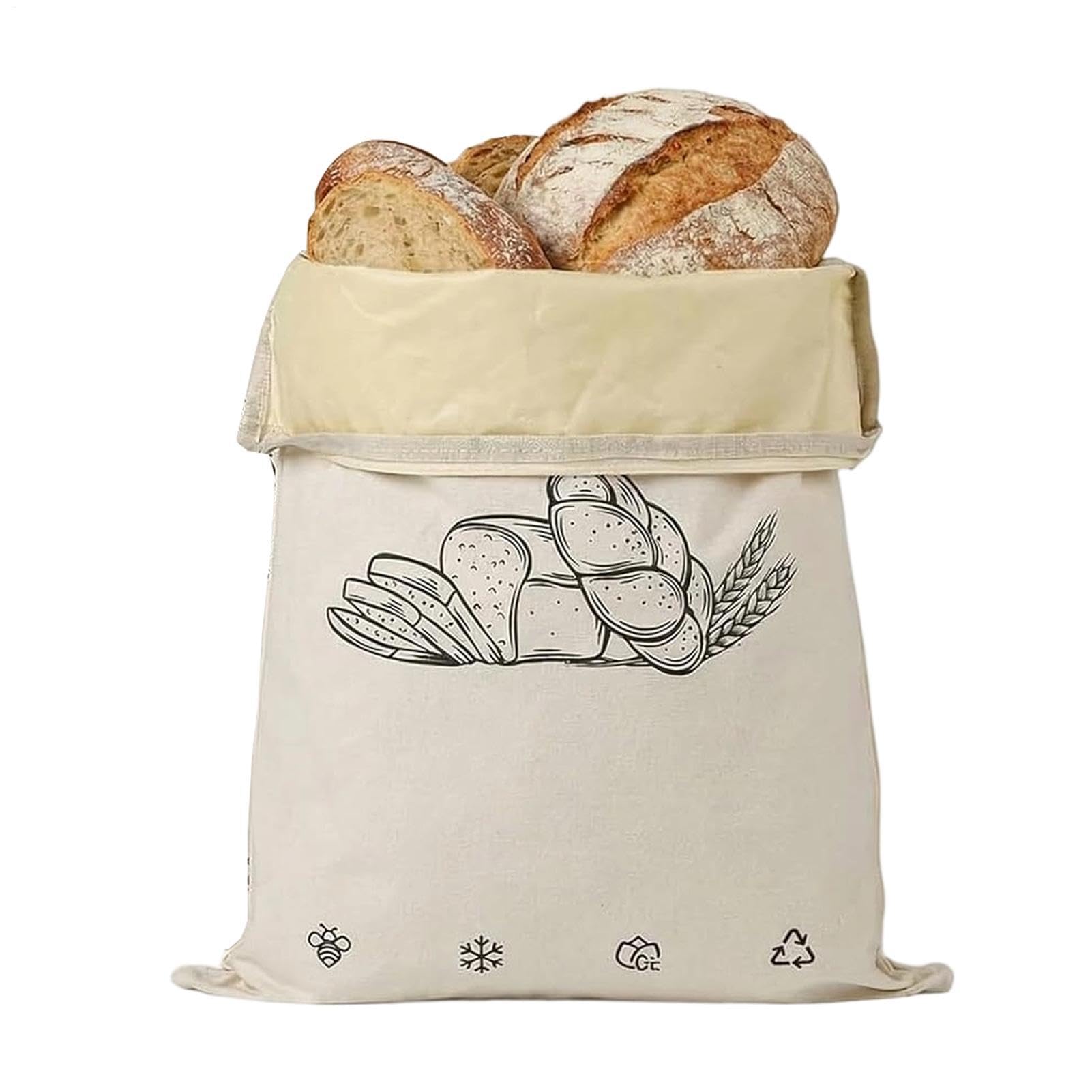 Bolsas de pan caseras para conservar tus sándwiches y masas en el hogar