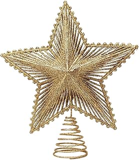 TURWXGSO Festival Xmas Topper Treetop Christmas Light for Holiday Tree Decor Christmas Tree Top Topper for Decoration Hanging Ornaments Decor