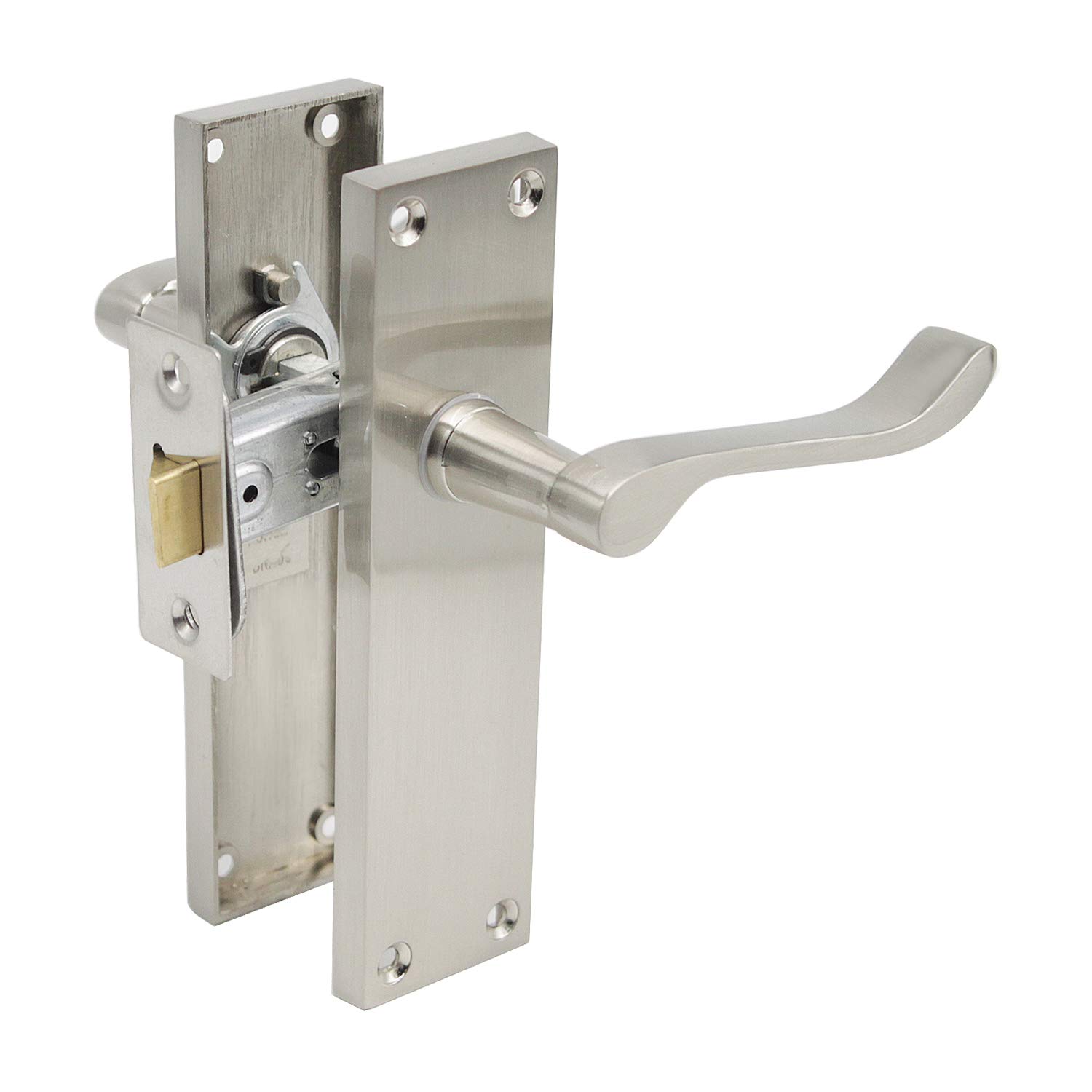 Buy 1 x Victorian Scroll Latch Door Handle Pack Internal Passage Door