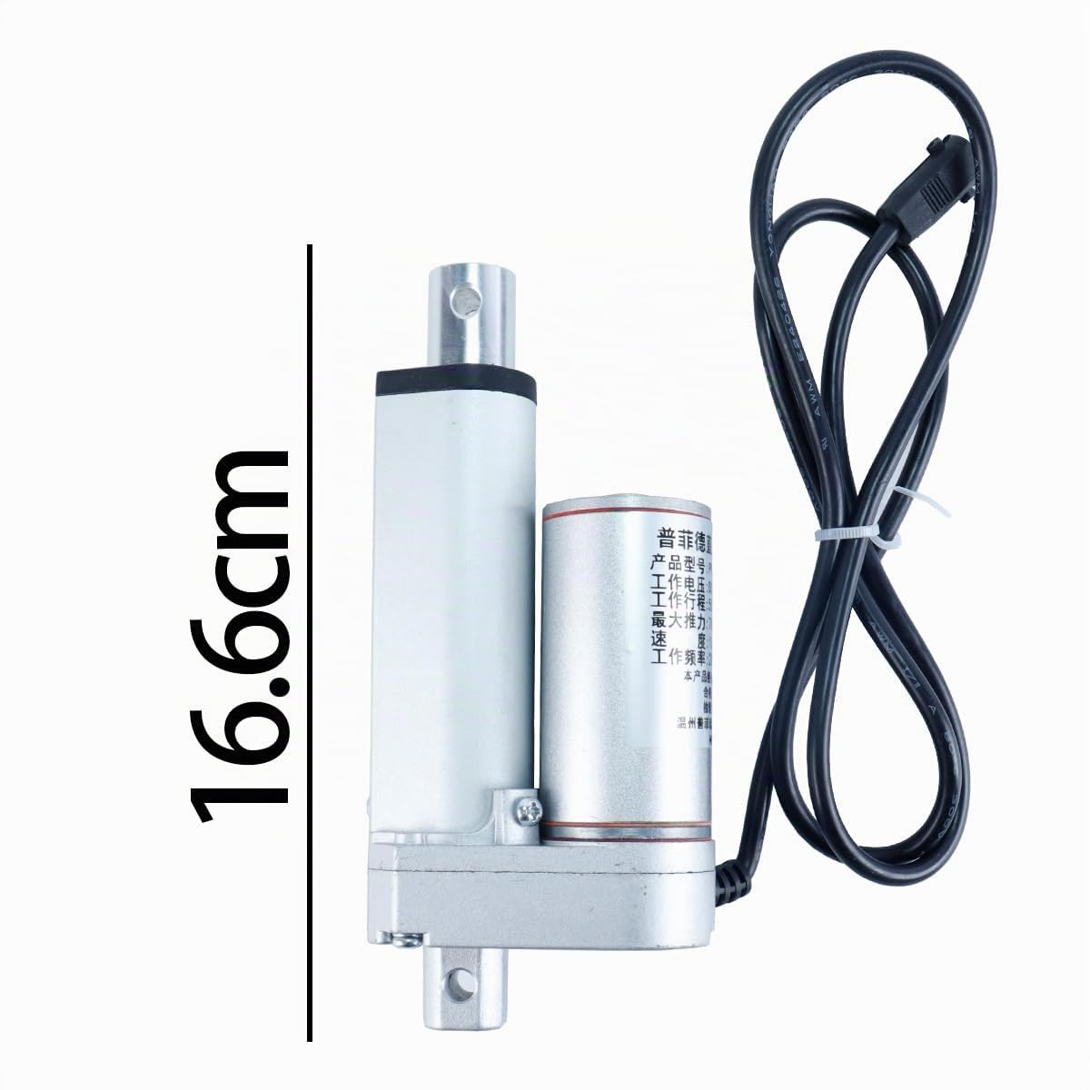 Attuatore lineare elettrico, corsa 50 mm, attuatore lineare elettrico ad alta corsa CC 24 V 750 N per sistemi di sollevamento industriali
