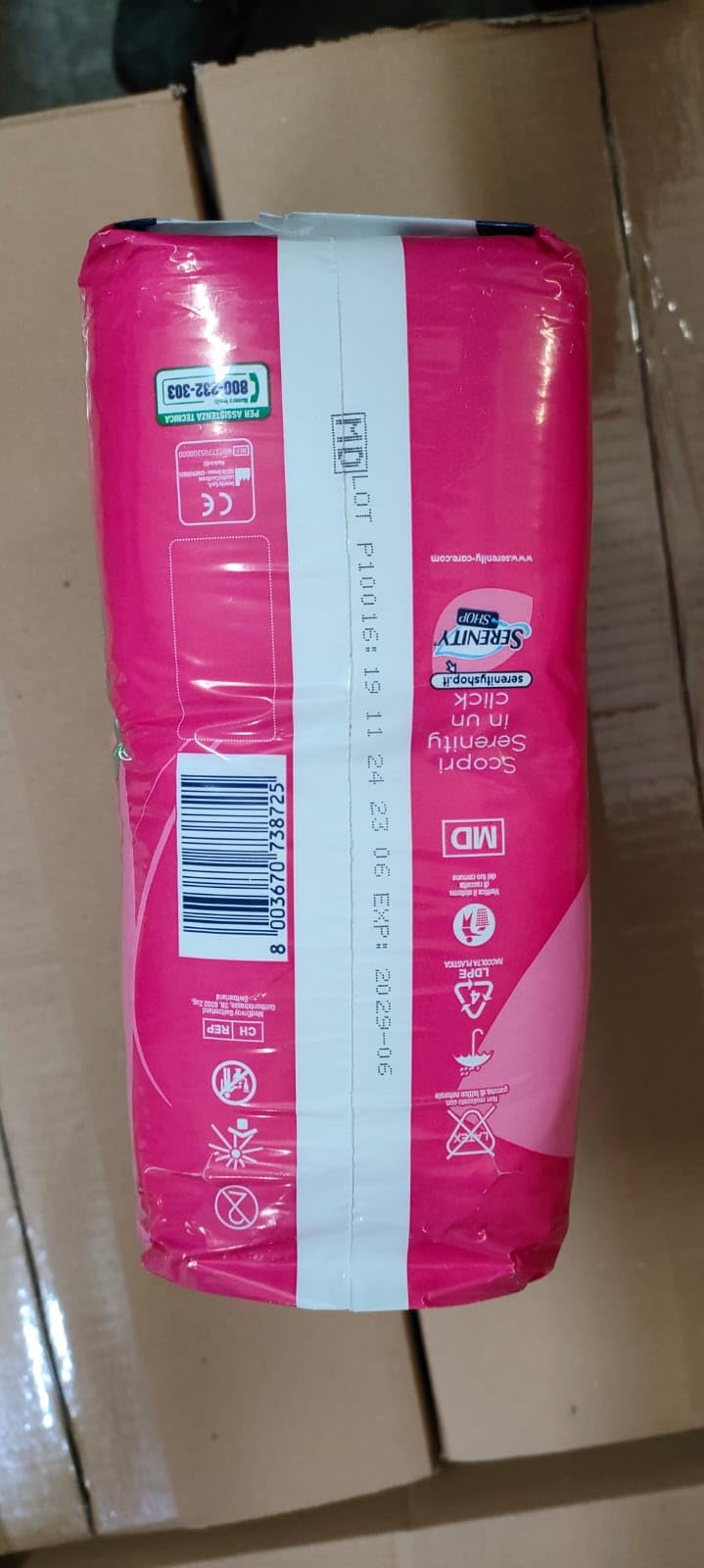 Serenity Light Extra assorbenti donna 5 Gocce - 240 pezzi 8 confezioni da 30