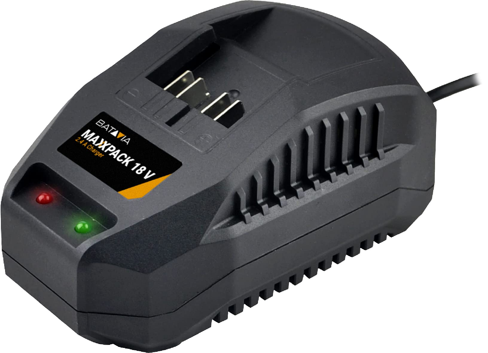 2 x Batavia 7062518 Lithium-Ion Akku 18V 36 W 4.0 Ah Ersatzakku  