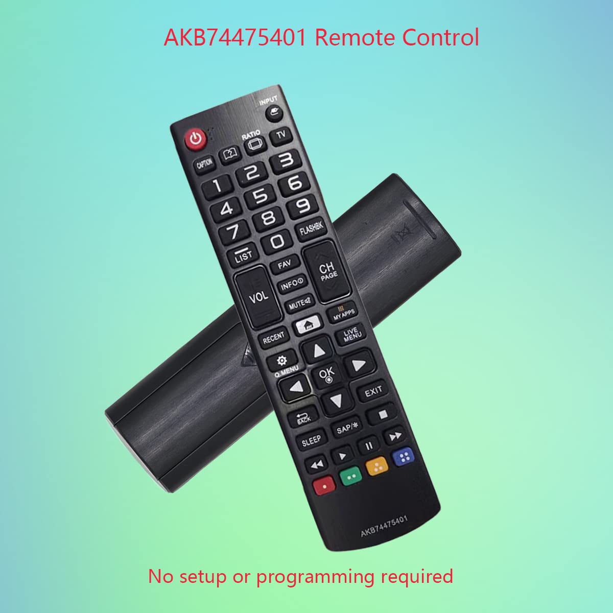 Replacement Remote Control For Yamaha HTR-5640RDS, HTR-5650RDS, RX-V440RDS AV Receiver – Wireless, Black