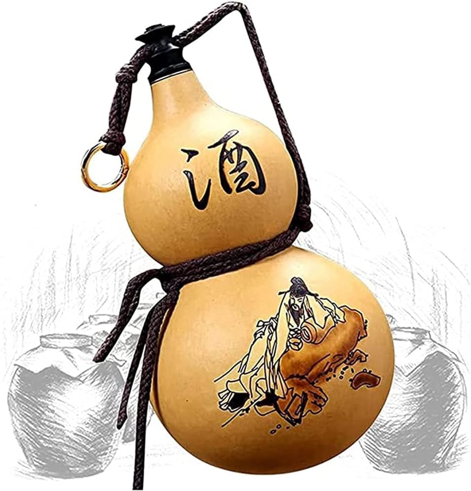 Amazon.co.jp: 風水装飾品、ひょうたんボトル、純粋な天然ひょうたん