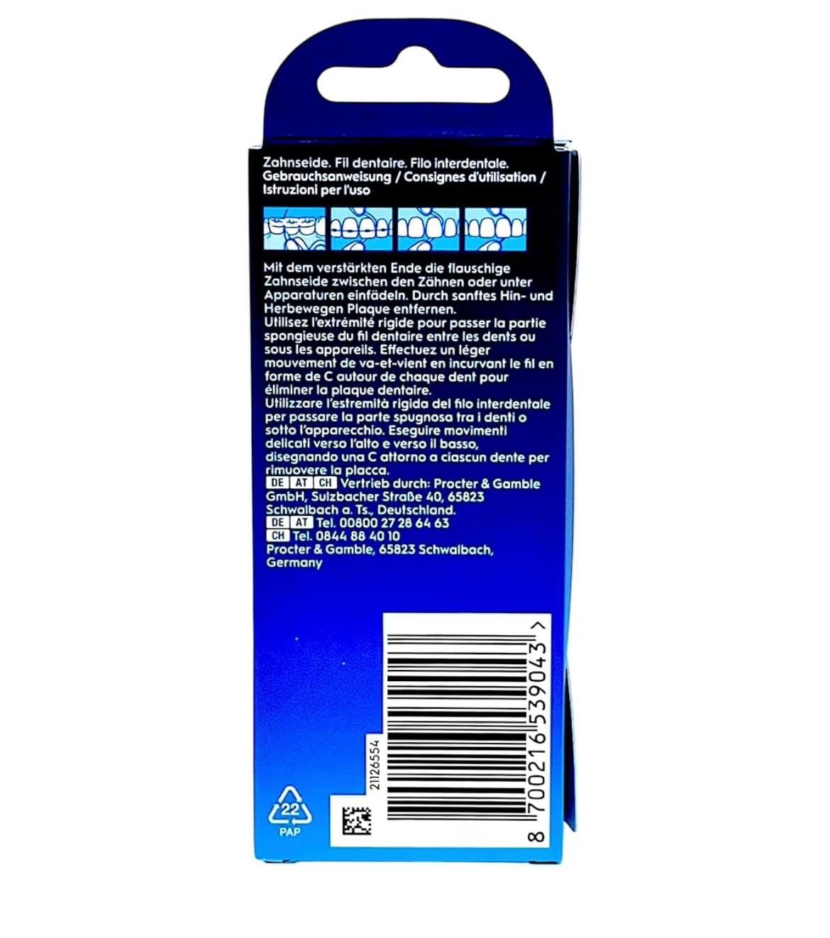 Oral B Oral-B Super Floss Mint Hilo dental precortado 50 Ea (paquete de 18)