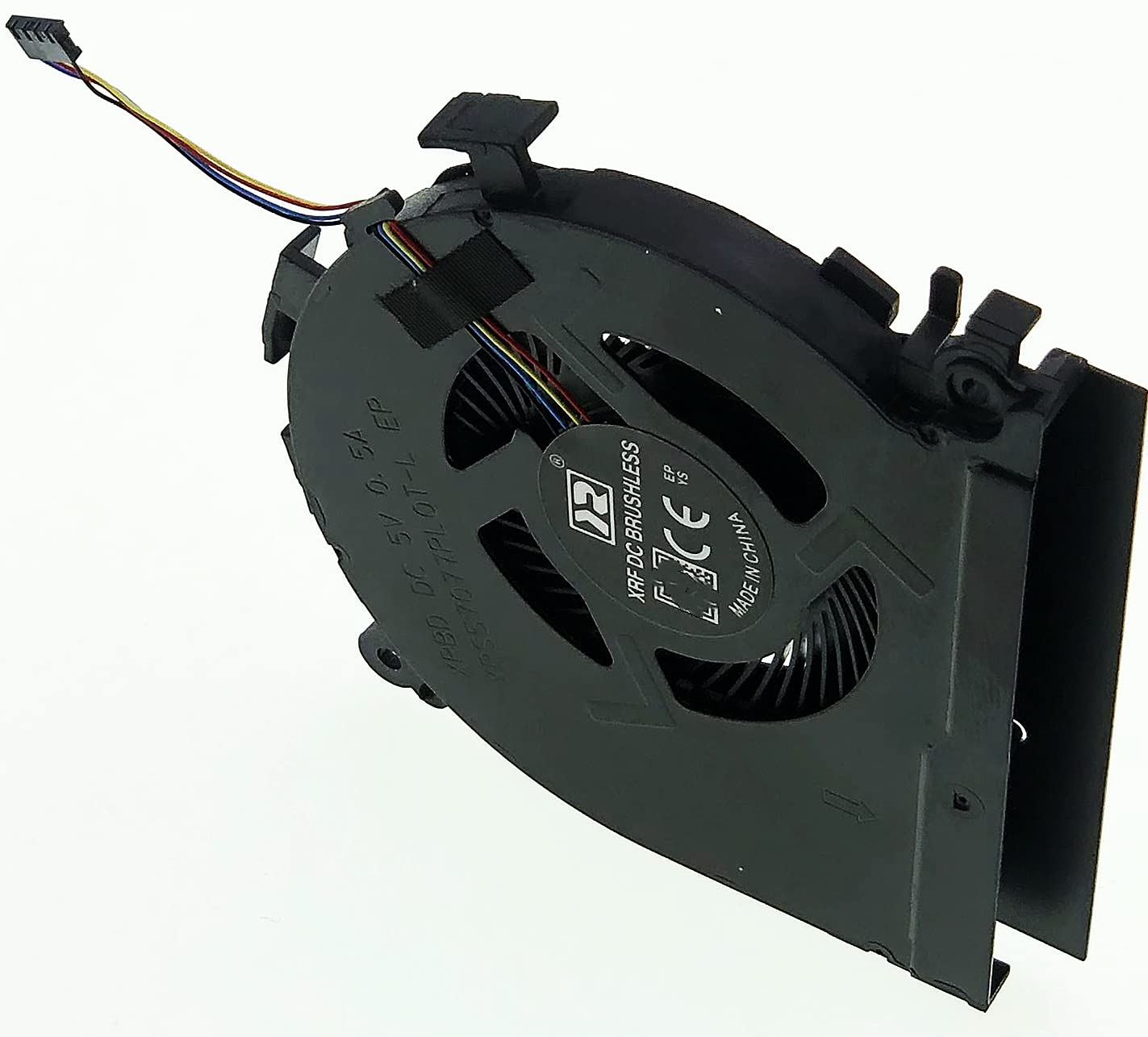 Replacement CPU + GPU Cooling Fan for HP Spectre X360 15-CH 15-CH000 15-CH011DX 15-CH075NR 15-CH008CA 15-CH010CA NS75C00-17J22 NS75C00-17J21 P/N: L17605-001 L17606-001, 4 Pins 4 Wires