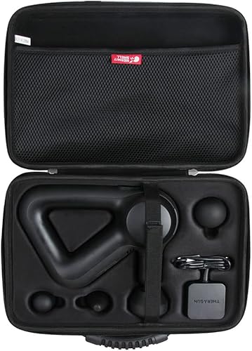 Hermitshell Estuche de viaje para Theragun Prime - Terapia de percusión para terapia muscular de tejido profundo Pistola de masaje