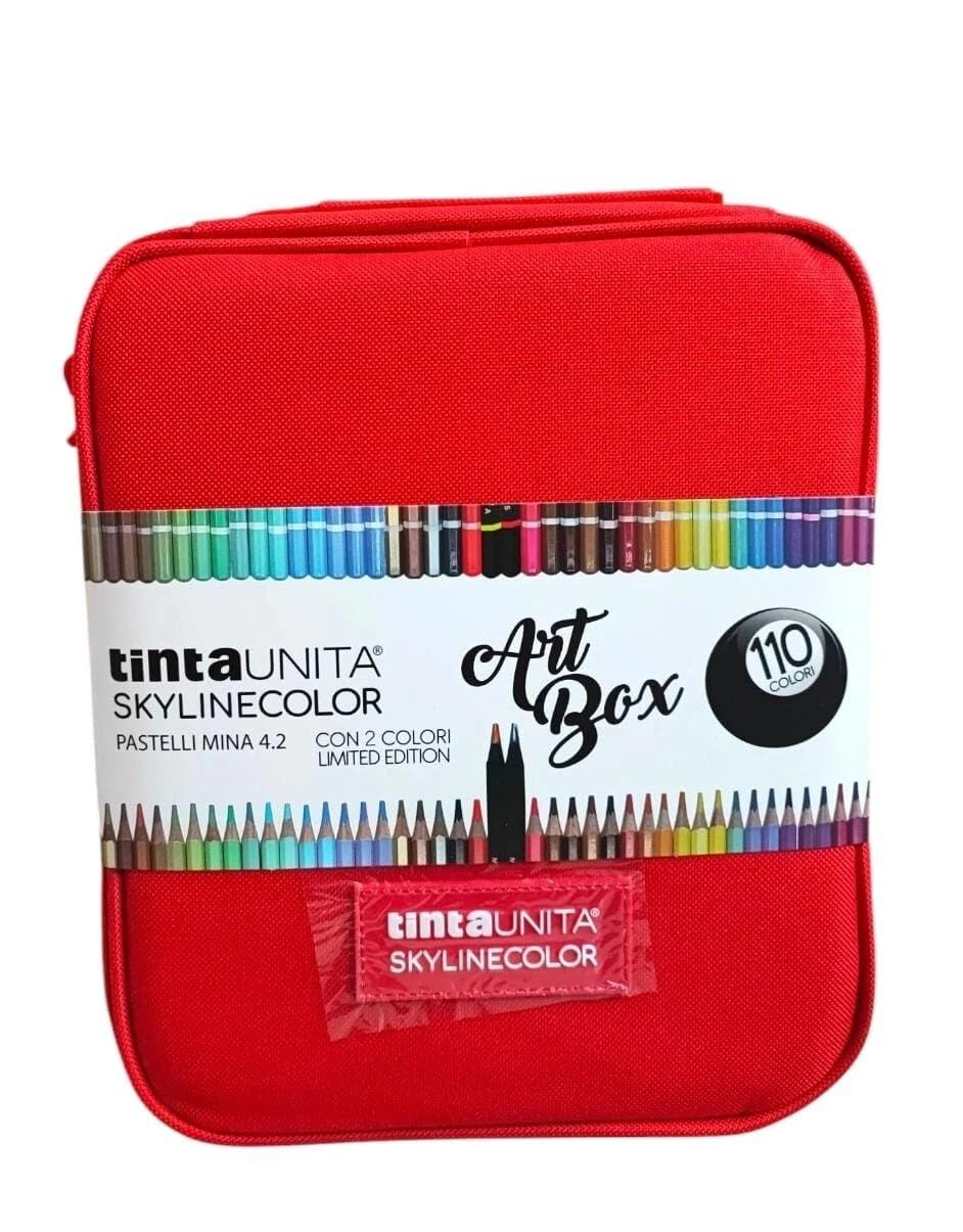 Tinta Unita ASTUCCIO ART BOX SKYLINECOLOR (ROSSO)