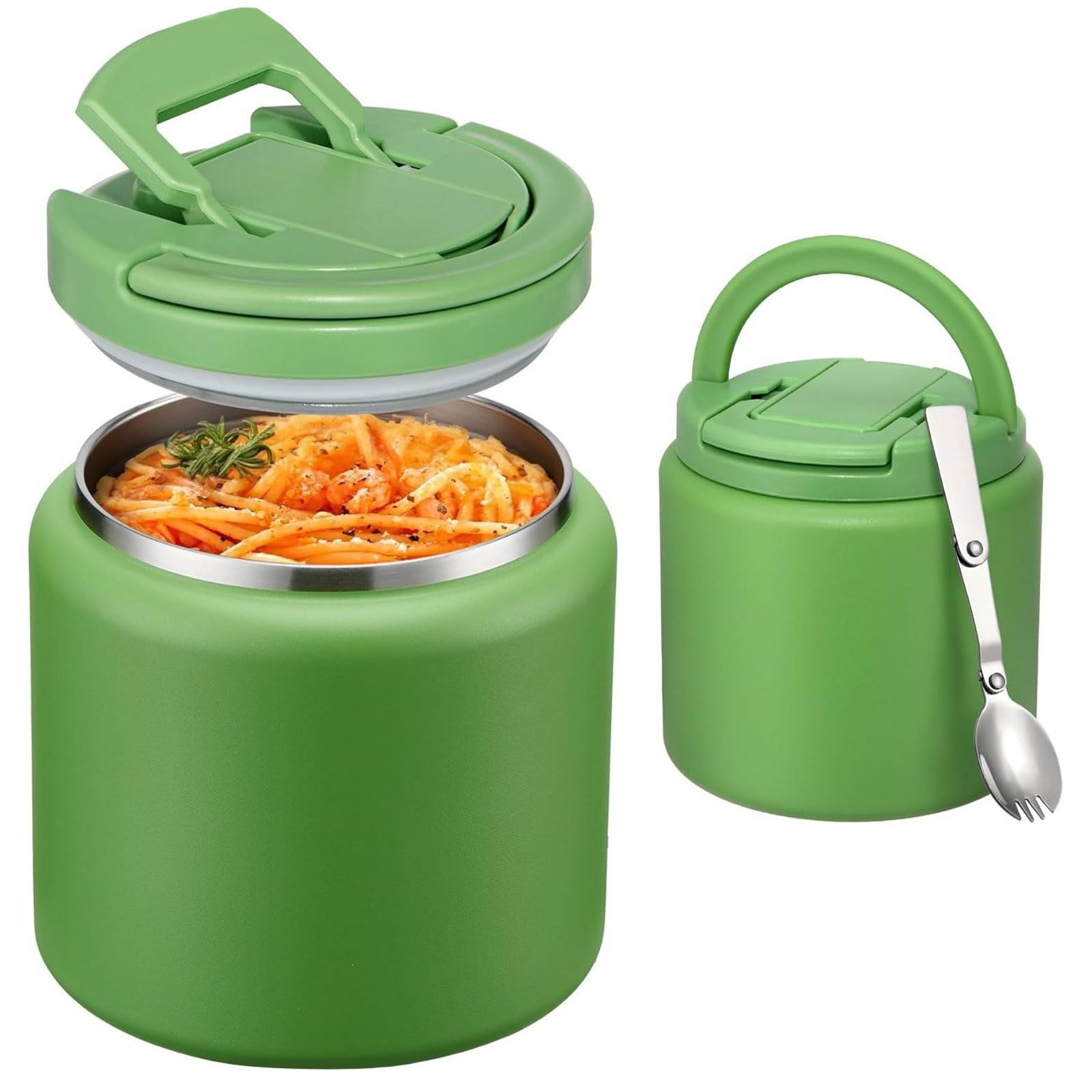 Buxuaaaa Stylish Compact Insulated Lunch Carrier with Double Wall Construction Large Opening for Temperature Controlled Meals Kids Lunch Box