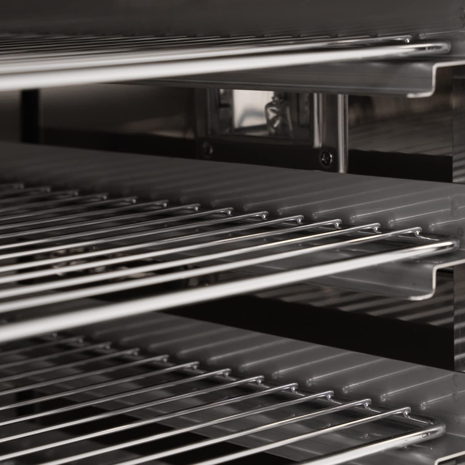 Ristoattrezzature Forno Elettrico Digitale Ventilato a Convezione - in Acciaio Inox, Ideale per Uso Professionale - Affidabile e Sicuro - Capacità fino a 4 teglie