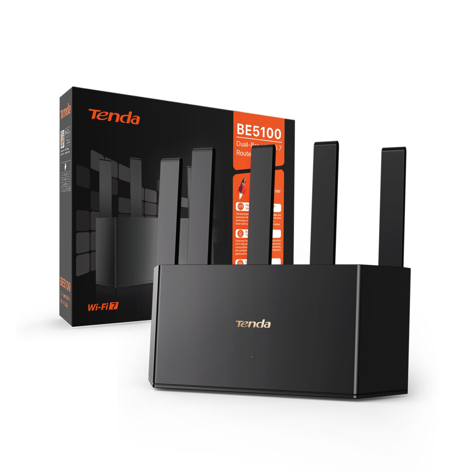 Tenda RE6L Pro Wi-Fi 7 Router – Wi-Fi Router mit NFC, VPN und Mesh