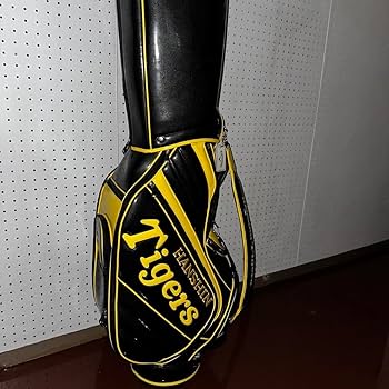 Amazon | 阪神タイガース ゴルフバッグ バッヂ付 | ノーブランド