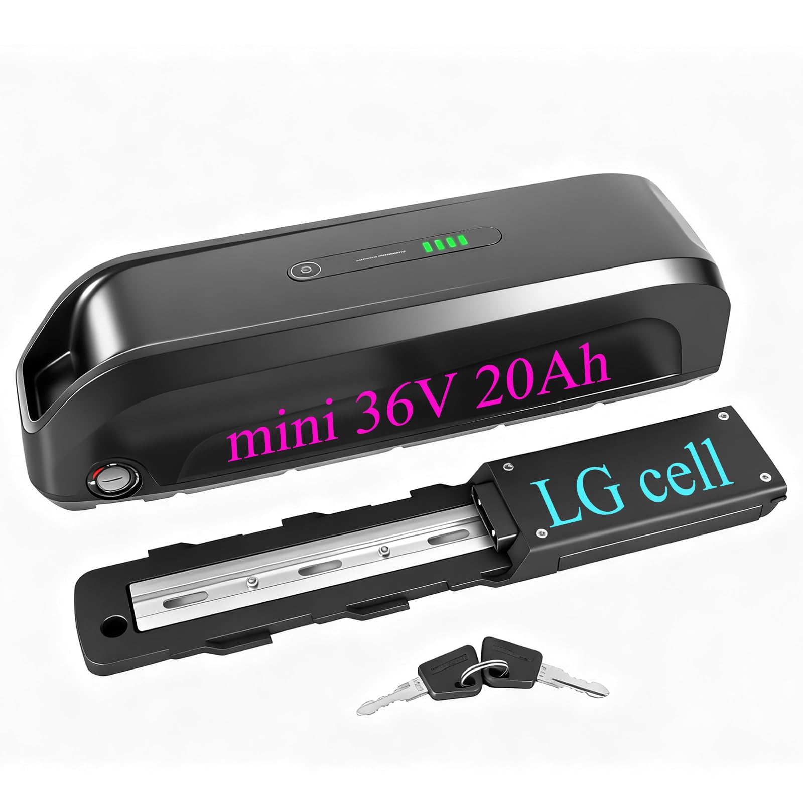 UPP (3-6 Días para Llegar) Batería Ebike 36V 20AH Batería de Bicicleta eléctrica para Motor de Bicicleta de 500W a 200W, batería de Iones de Litio Ebike
