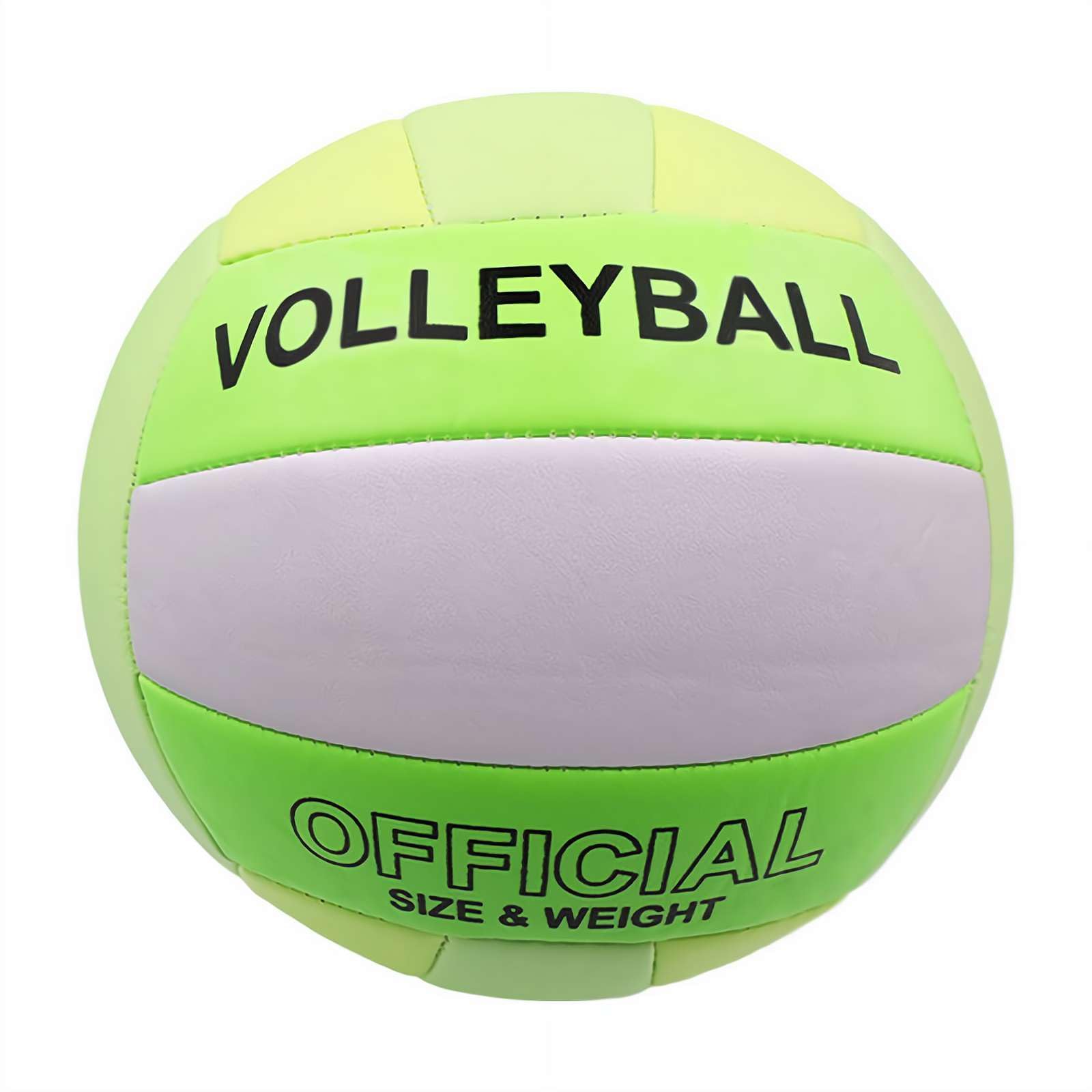 Soft Touch PVC Volleyball, Size 5 Official Game & Training Ball, Beach Volleyball for Competition & Practice