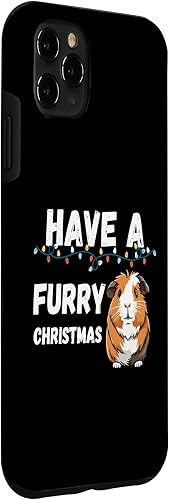 Miniatura 30 de iPhone 12 mini Guinea Pig at Christmas for cavy lovers Case