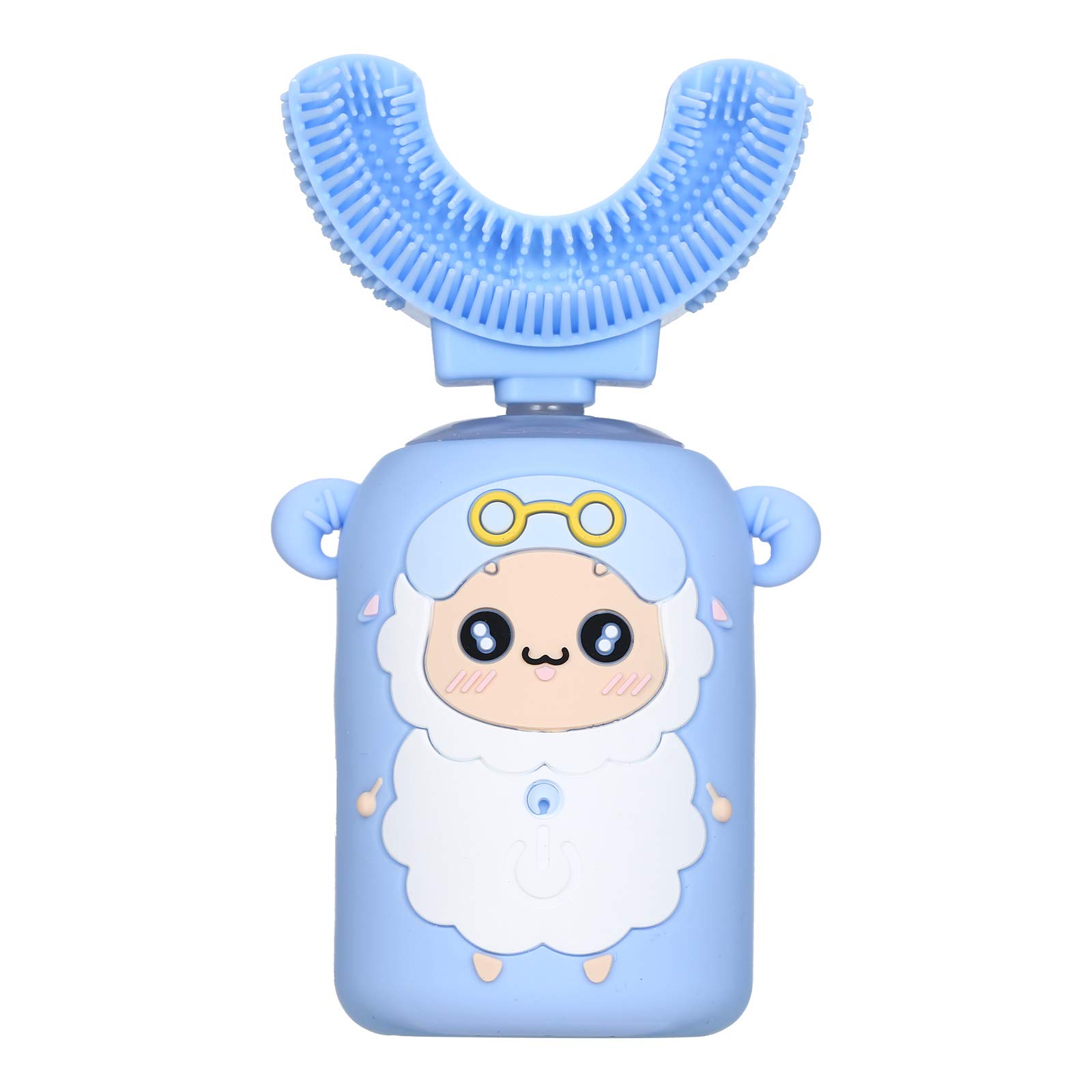 MorelianMorelian Smart 360 Degrees U-Shape Electric Toothbrush Automatic Sonic Tooth Brush for Children 3 Modes Tooth Whitening