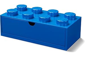 ROOM Copenhagen LEGO Storage Brick 8 Desk Drawer: Declutter with Colorful Functionality