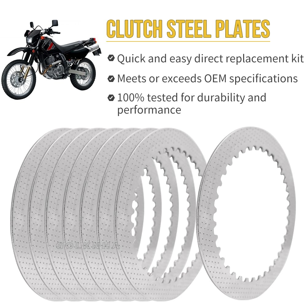 Clutch Friction Steel Plates Spring And Gasket Kit For Suzuki - Foto 6