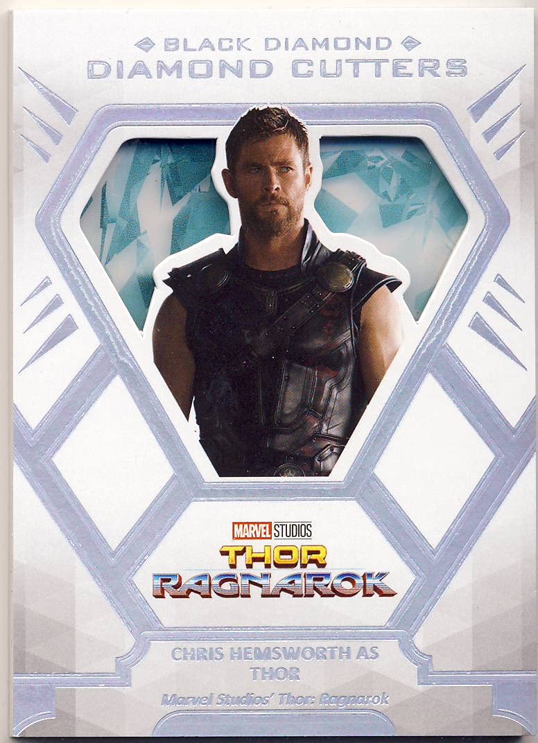 2021 Marvel Black Diamond Insert Card Diamond Cutters DC-6 Chris Hemsworth  as Thor at Amazon's Entertainment Collectibles Store