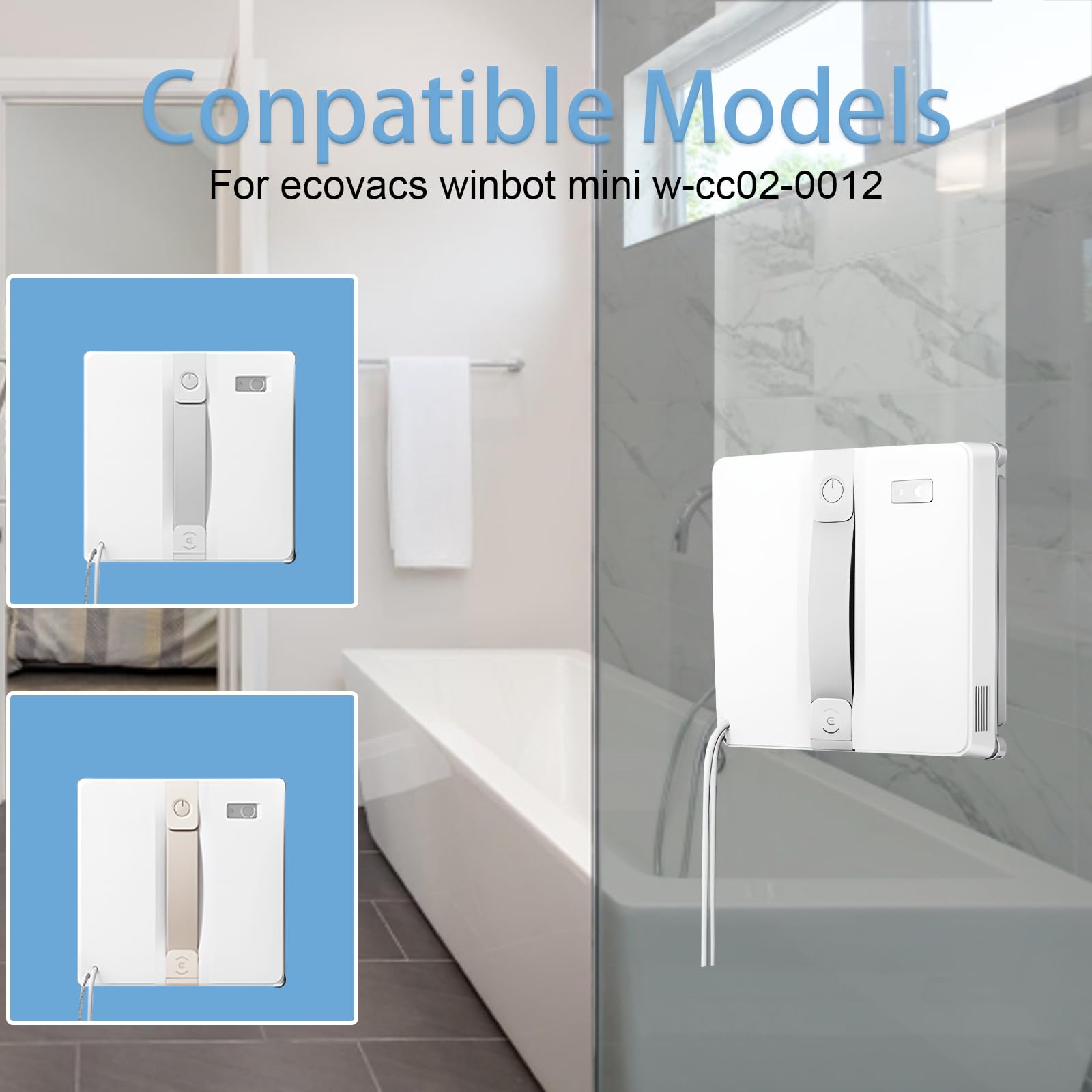 Lumitrex 10 Pièces Microfibre Serpillère Rechange Kit Pour