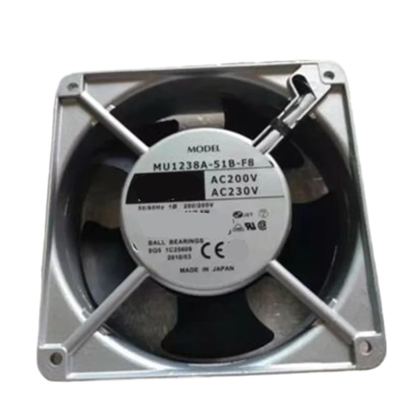 ANERTQUIH MU1238A-51B-F8 AC 220/230V 120 * 38MM Fan