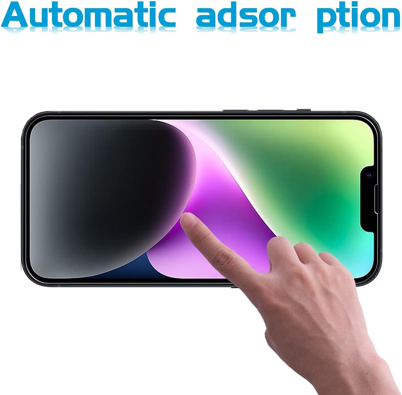 3-Pack, XunyLyee Screen Protector for iPhone 13/13 Pro/iPhone 14/ iPhone 16e 2025 6.1 Inch Tempered Glass Film Bubble Free - Image 3