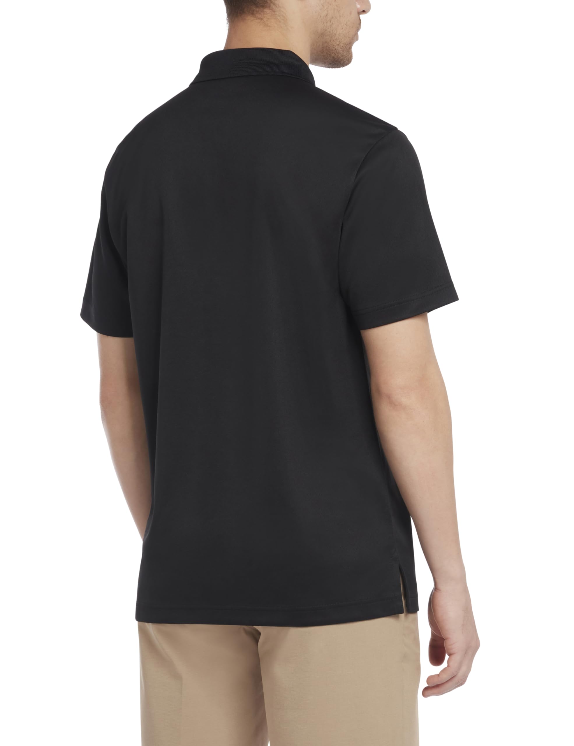 PGA TOUR Polo da Golf, Polo Airflux in Rete Resistente, Traspirante, Manica Corta, Elasticizzata Naturale, vestibilità Regolare Polo Uomo