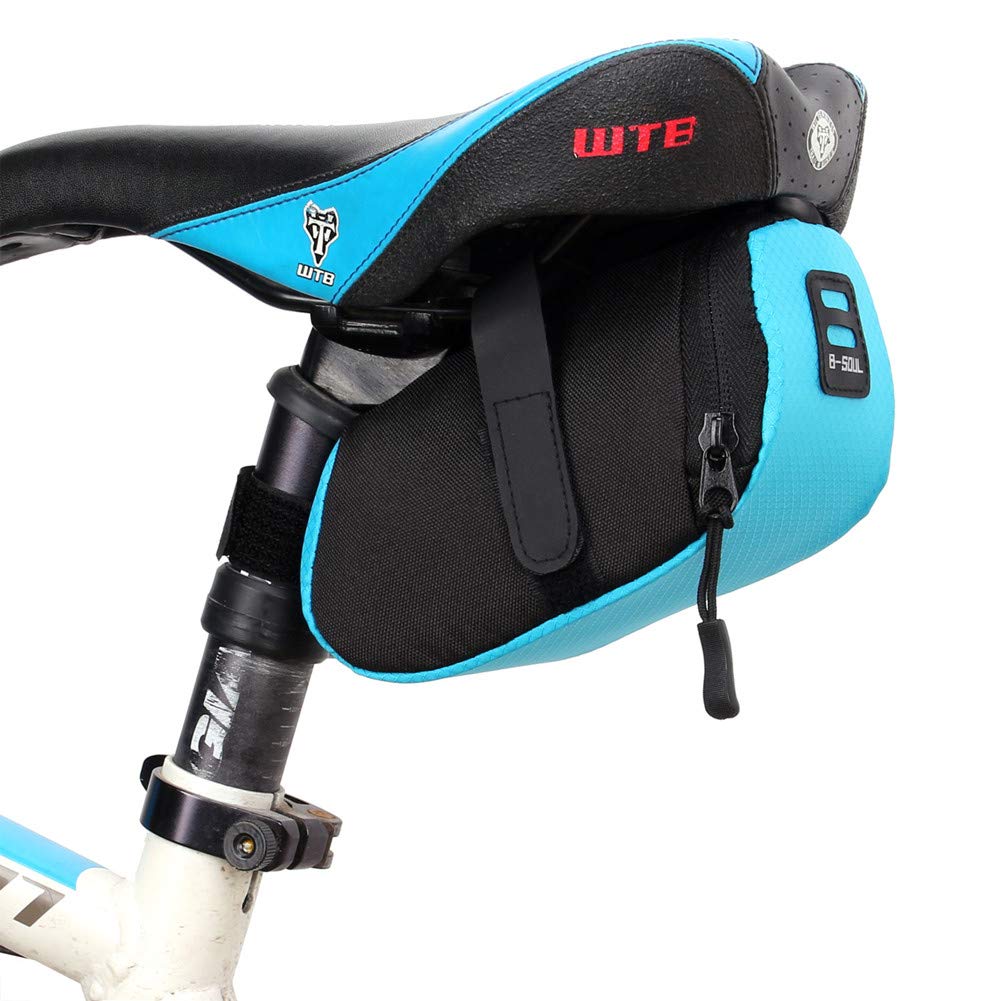Fahrradtasche Sattel Multifunktional Satteltasche Kompakte Bike Rear Tail  Pack FR Werkzeug Minipumpe Und Fahrradschloss Blue,Free Size : Amazon.de:  Sport & Freizeit