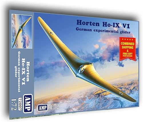Mikro-mir AMP 72-007 - Horten Ho-IX V1 Airplane- Escala 1/72 Kit modelo