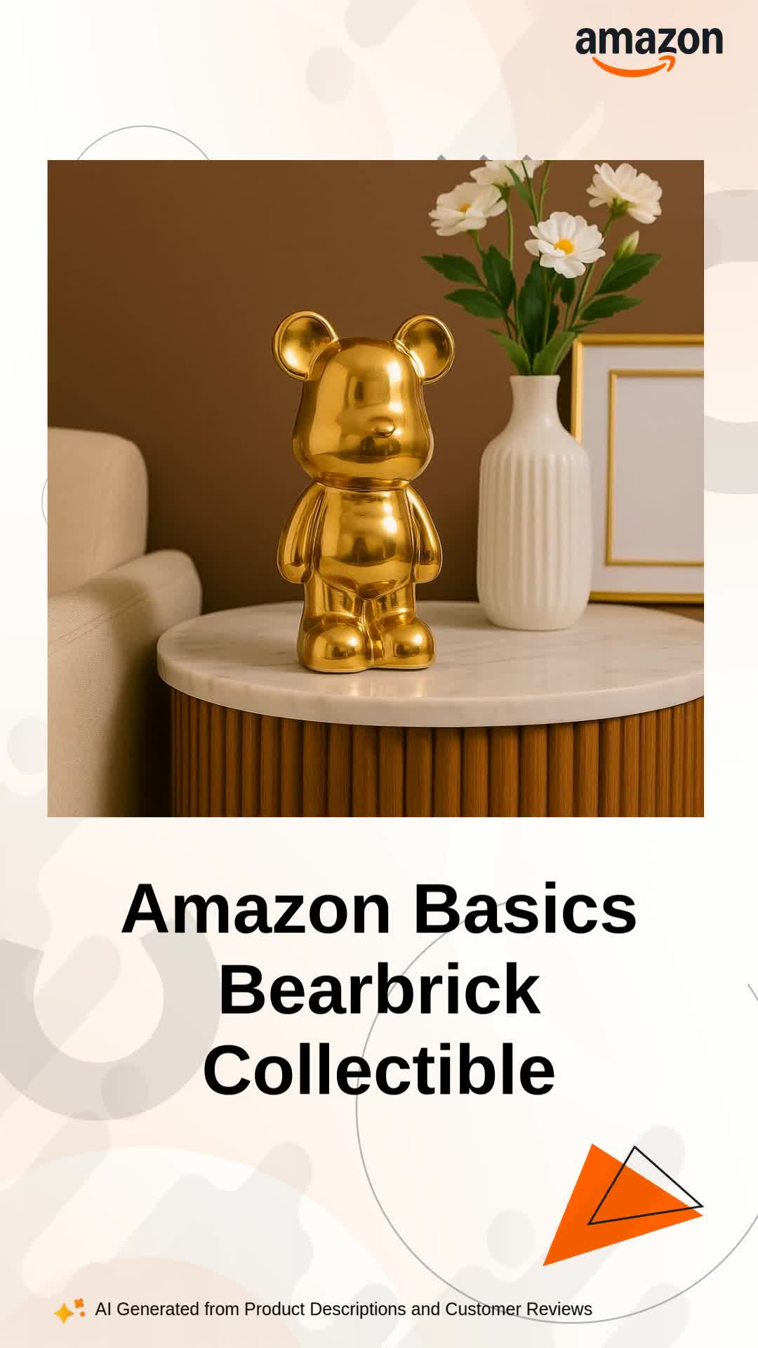 Buy amazon basics Sophisticated Bearbrick Collectible | A Fusion