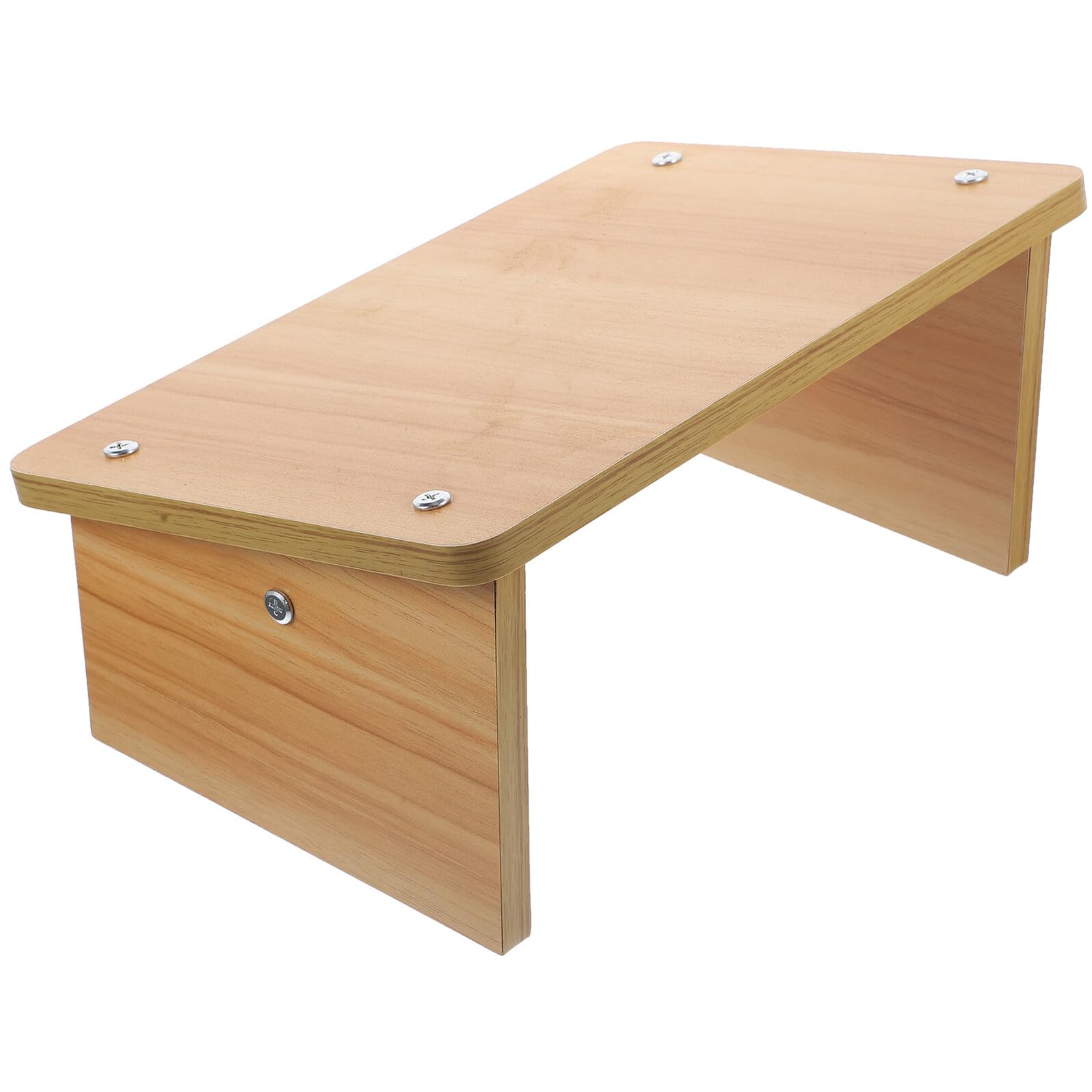 Tabouret marchepied bois soulager le dos au bureau et salon